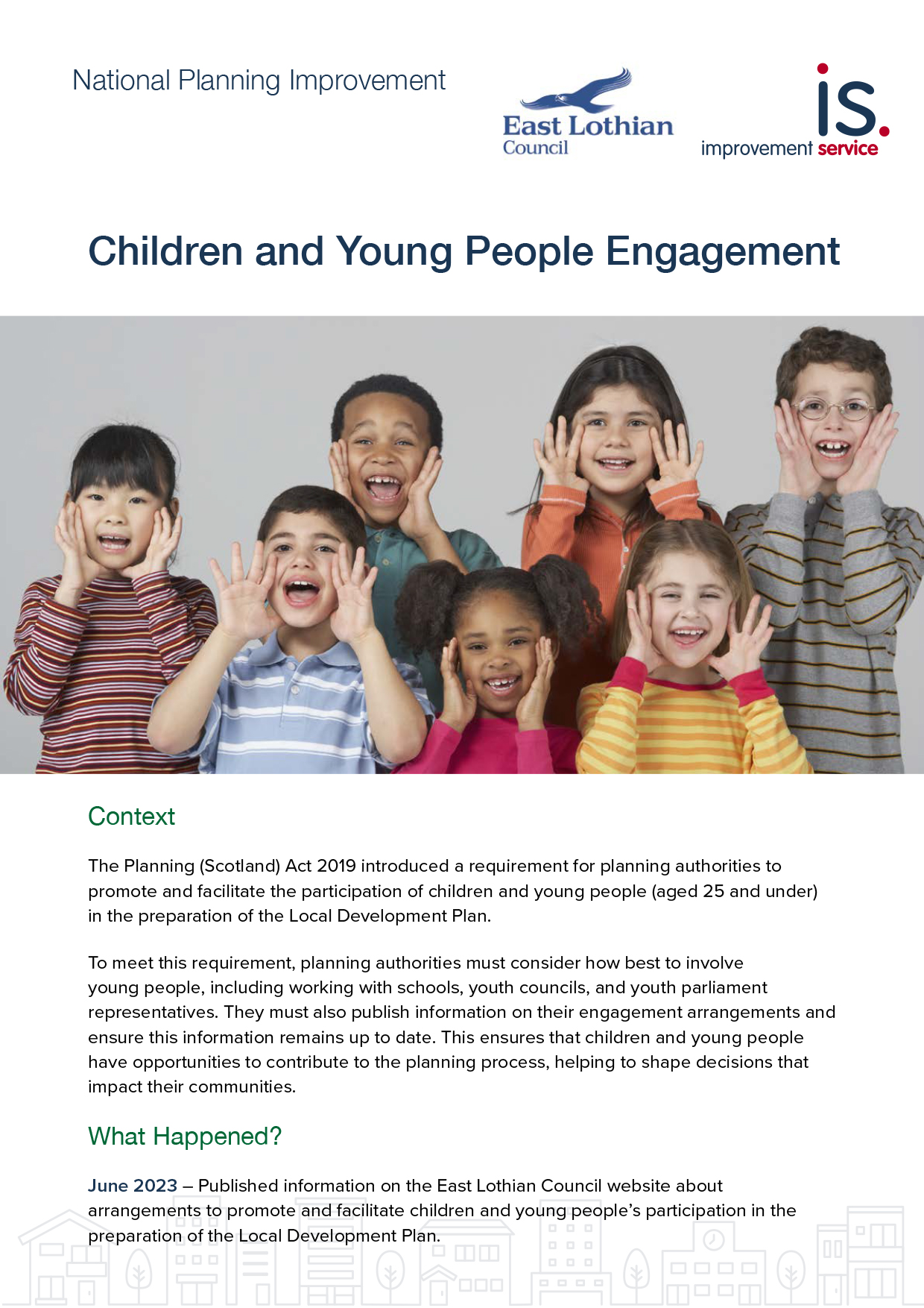Case Study: Children and Young People Engagement